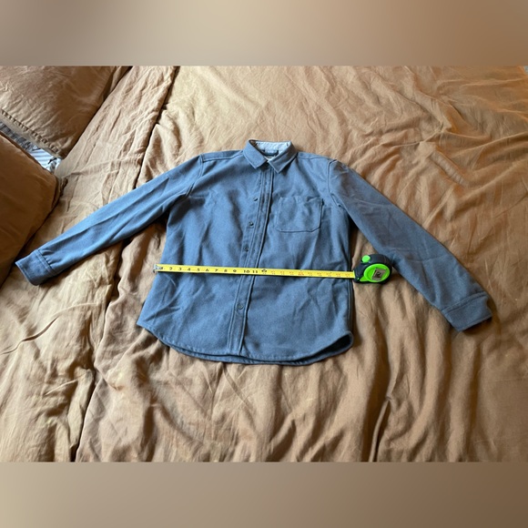 Men's Gray Button-Up Jacket